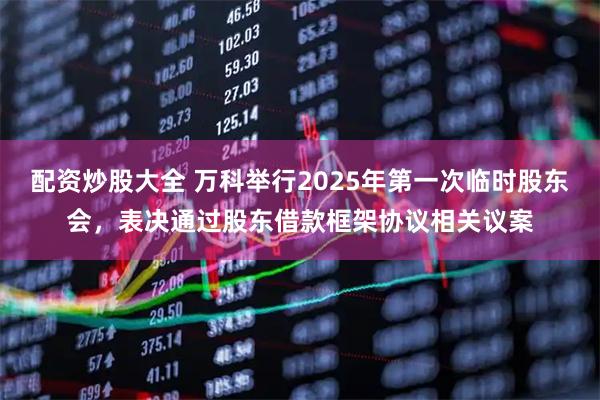 配资炒股大全 万科举行2025年第一次临时股东会，表决通过股东借款框架协议相关议案