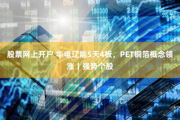 股票网上开户 华电辽能5天4板，PET铜箔概念领涨丨强势个股